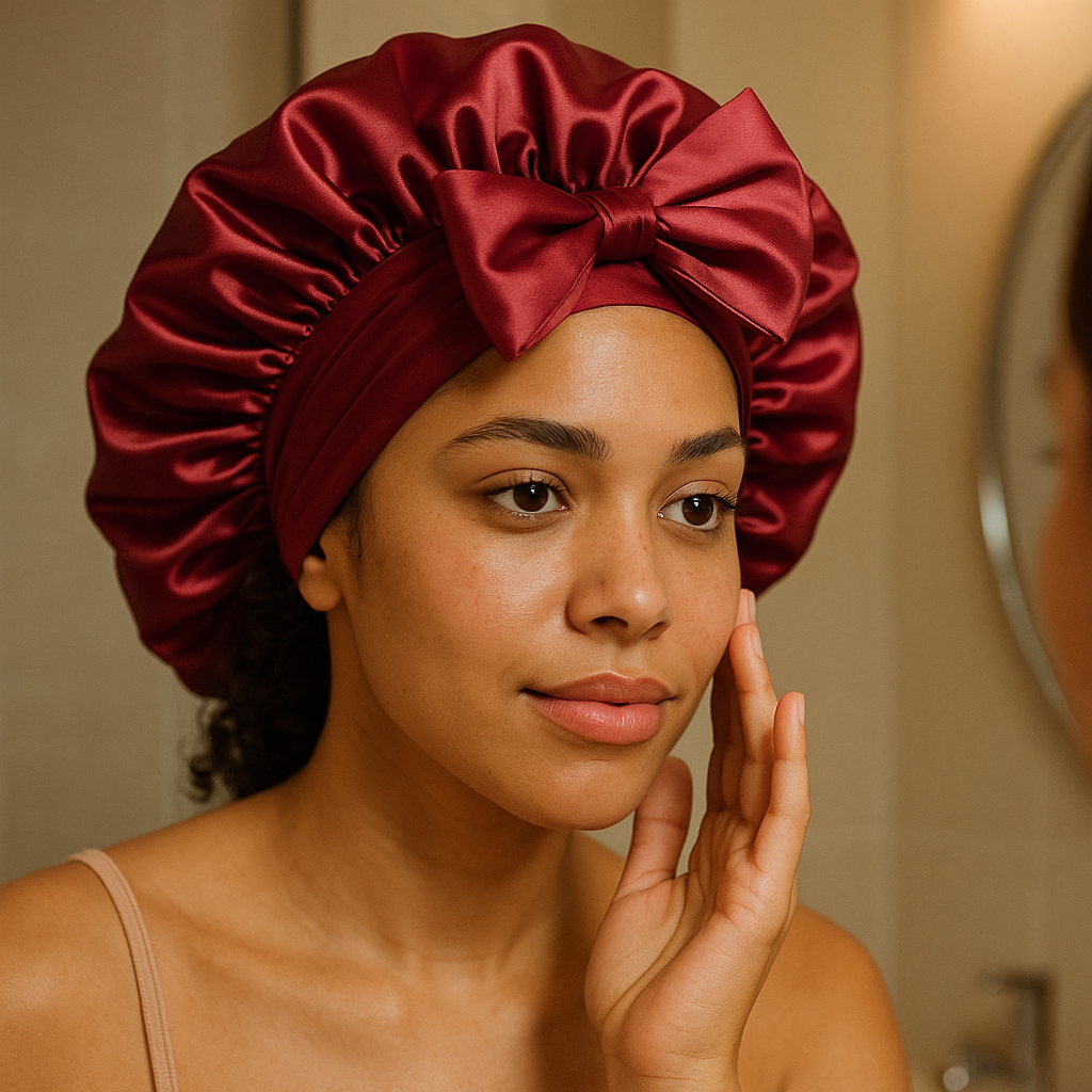 Satin Silk Hair Bonnet