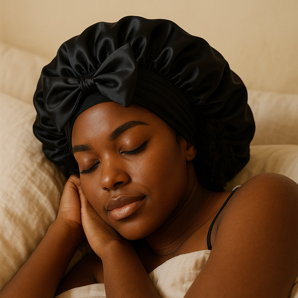 Satin Silk Hair Bonnet